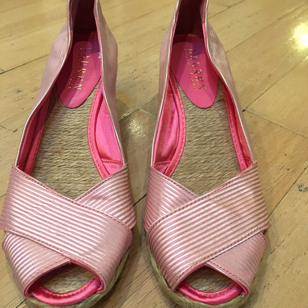 Ralph Lauren espadrilles wedge